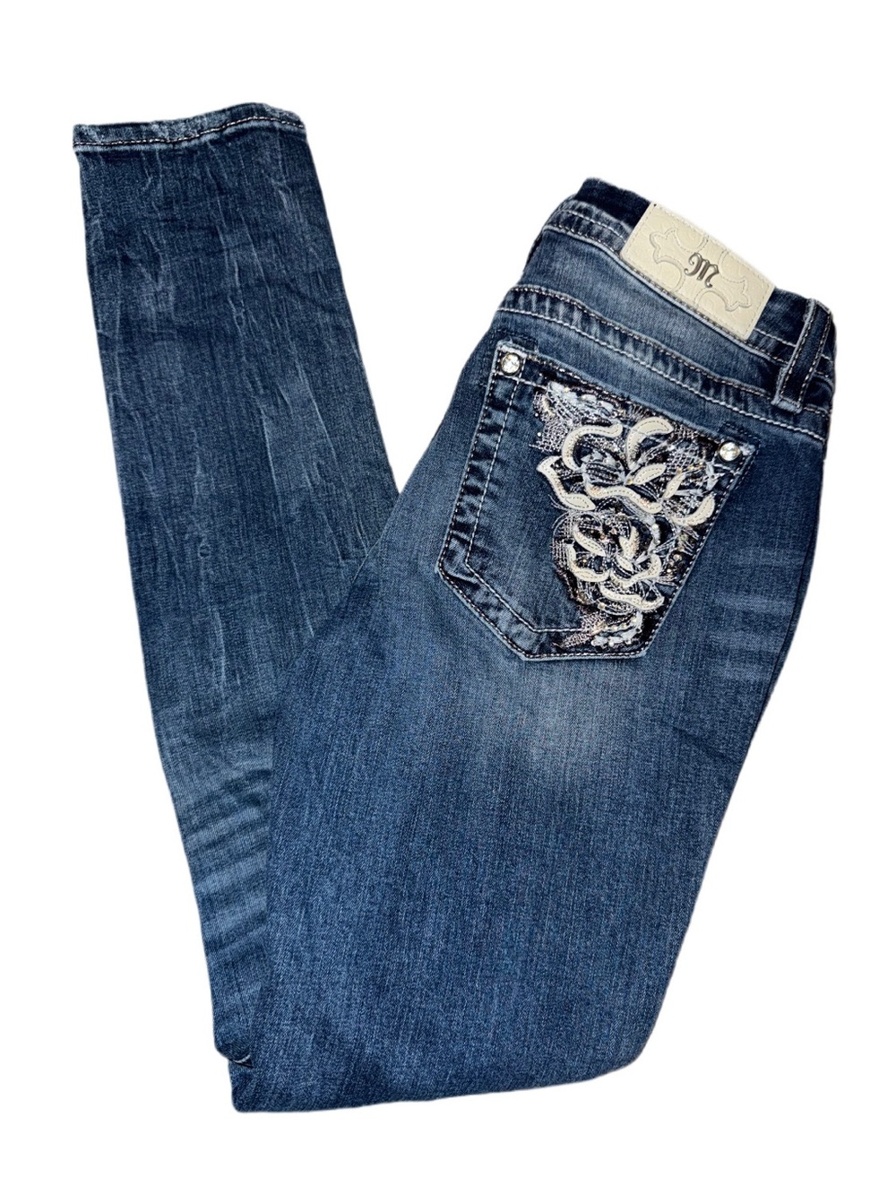 Miss Me Mid Rise Easy Skinny Jeans Women’s Size 28